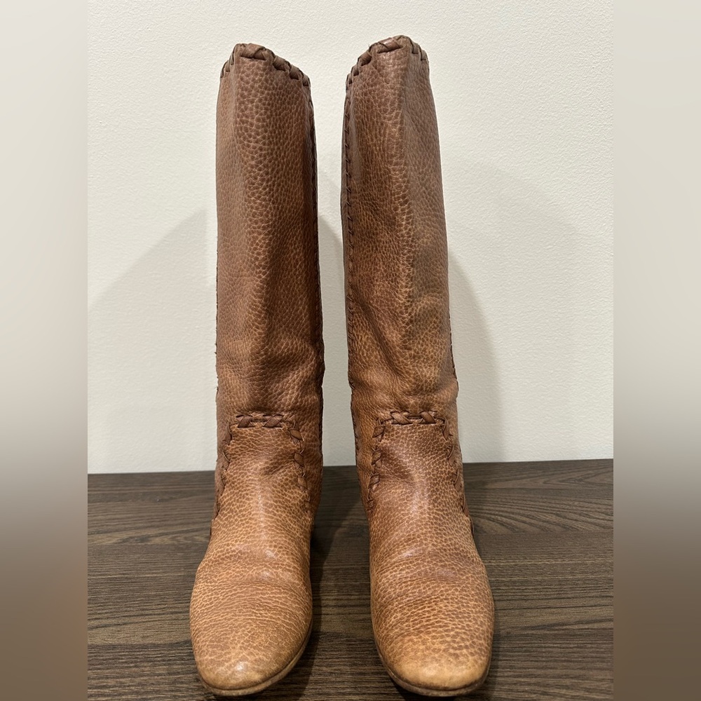 Gucci Brown Leather Vintage Riding Boots - 2010/2011 Collection
